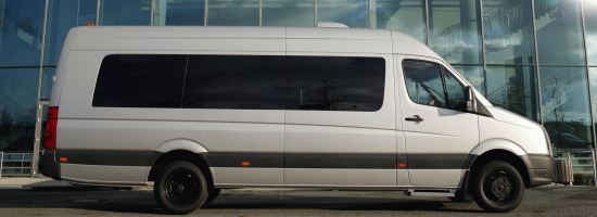 maastricht airport taxi transfer volkswagen crafter minibus